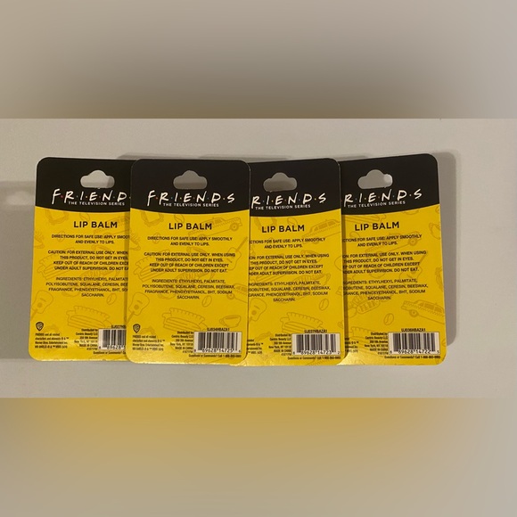 Lip Balm Featuring ‘Friends’ Brand / Bundle of 4 - Picture 2 of 2